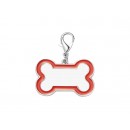 Sublimation Dog Tag (Red Edge,3*4.5cm)(10/pack)